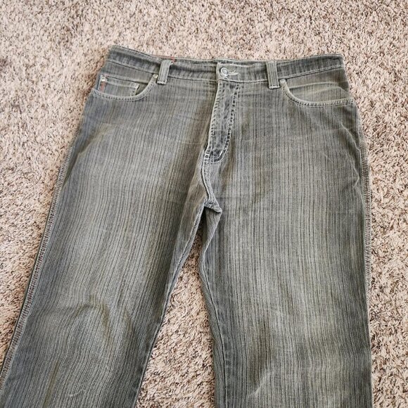 Vintage Point Zero Jeans Faded Brown Slim Straight Y2K Surf Skate - Picture 2 of 8